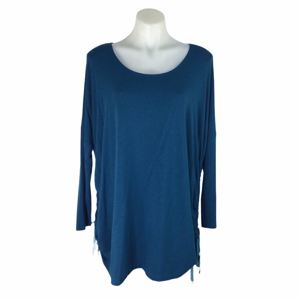 Bryn Walker Side Ruched Inman Shirt Lagenlook